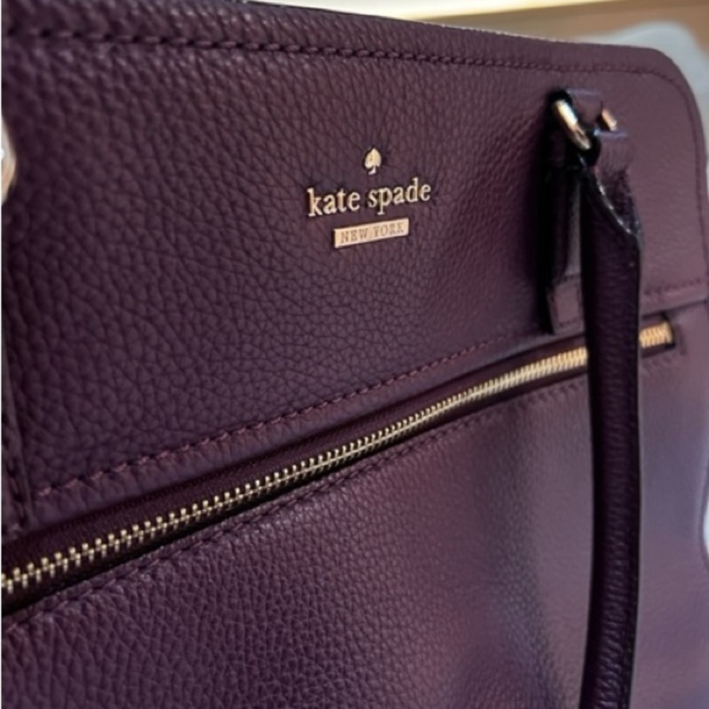 Eggplant Kate Spade bag​